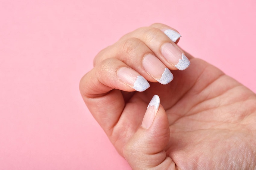 How do you fix damaged nails naturally