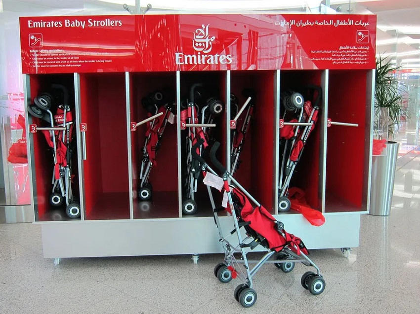 Is Baby Stroller Allowed in Emirates Flight