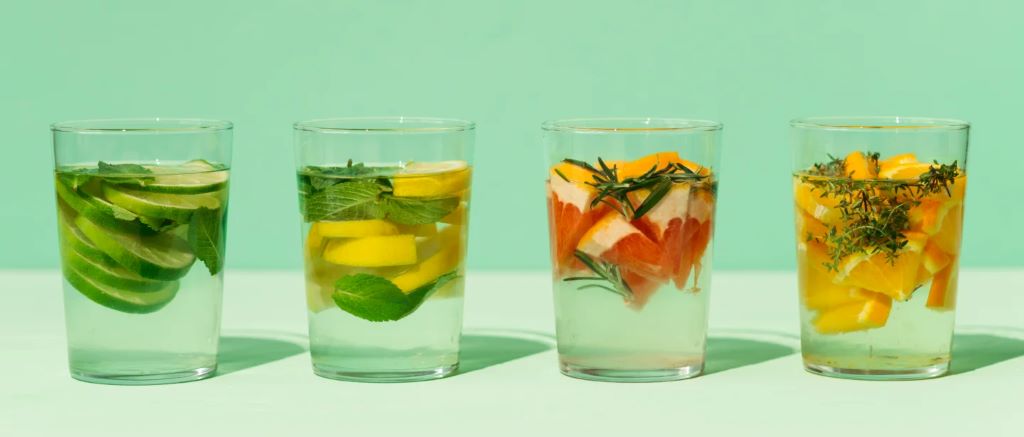 What is flavored or infused water