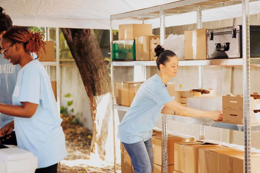 organize Elfa shelving for maximum pantry storage
