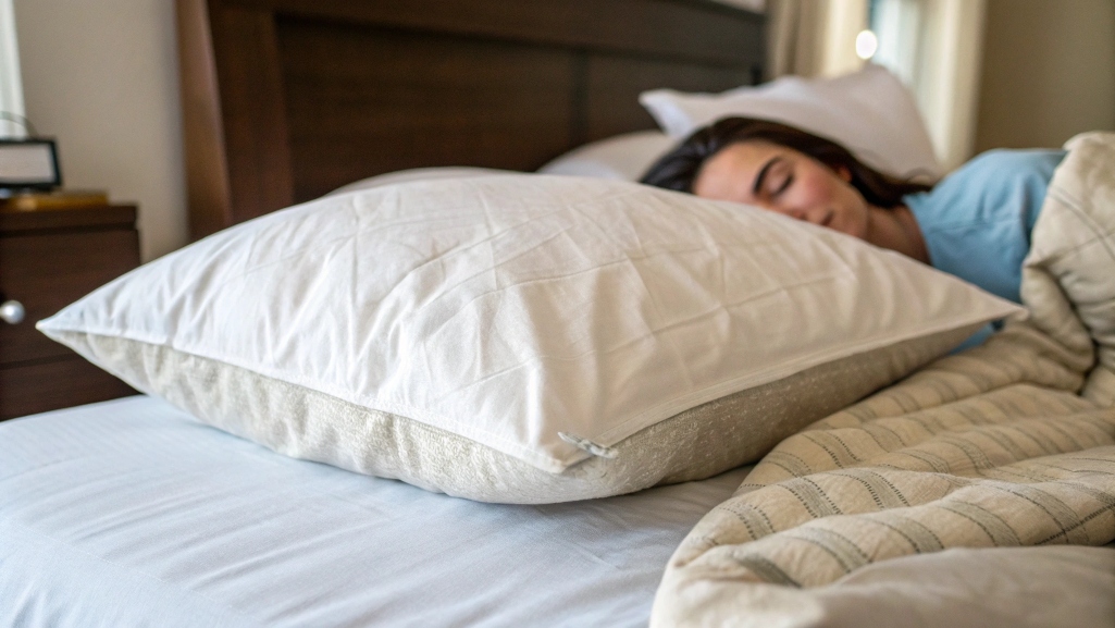 How to Prevent Pillows from Falling Behind the Bed